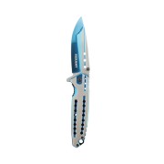 Нож12-4908-2 ∙ Нож складной полуавтоматический REXANT Blue