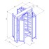 Турникет полноростовой ПР1С/3М2 (0886) Ростов-Дон