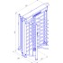 Турникет полноростовой ПР1Л/3М3 (0936) Ростов-Дон
