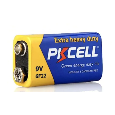 Батарейка PKCELL Батарейка Крона (6F22, 1604D) Рубеж