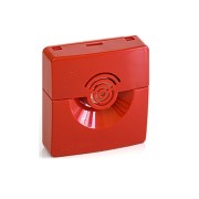 Оповещатель охранно-пожарный звуковой ОПОП 2-35 24В (красный) Рубеж