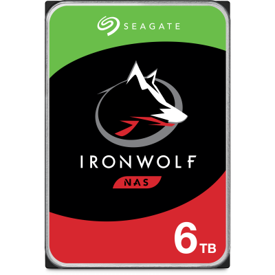 Жесткий диск HDD Seagate SATA3 6Tb IronWolf NAS 5400 256Mb 1 year warranty
