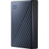 Внешние HDD и SSD Portable HDD 5TB WD My Passport ULTRA (Blue), USB-C/USB 3.2 Gen1, 110x82x21mm, 230g /12 мес./ WDBFTM0050BBL-WESN