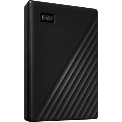 Внешние HDD Portable HDD 2TB WD My Passport (Black), USB 3.2 Gen1, 107x75x11mm, 120g /12 мес./ WDBYVG0020BBK-WESN