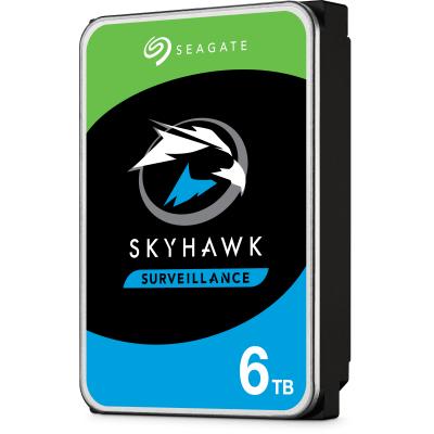 Жесткий диск HDD Seagate SATA3 6Tb Video 24x7 SkyHawk 256Mb 1 year warranty