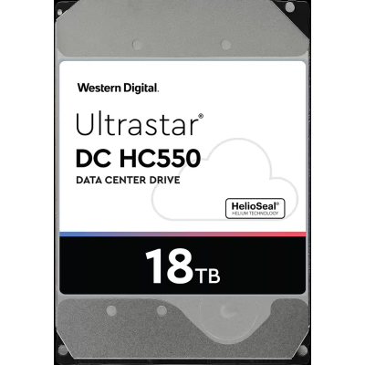 Жесткий диск HDD WD/HGST SATA Server 18Tb Ultrastar 7200 6Gb/s 512MB 1 year warranty WUH721818ALE6L4