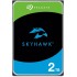 Жесткий диск HDD Seagate SATA 2Tb SkyHawk 5400 rmp 6Gb/s 256Mb (replacement ST2000VX008, ST2000VX015)