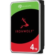 Жесткий диск HDD Seagate SATA3 4Tb IronWolf NAS 5400 256Mb 1 year warranty