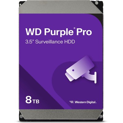 Жесткий диск HDD WD SATA3 8Tb Purple Pro 7200 rmp 256MB (replacement WD8001PURP)