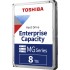 Жесткий диск HDD Toshiba SATA3 8Tb 3.5"" Server 7200 256Mb (clean pulled) 1 year warranty