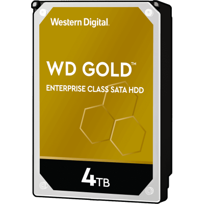 Жесткий диск HDD WD SATA3 4Tb Gold 7200 128mb (replacement WD2005FBYZ, WD4003FRYZ) WD4002FYYZ