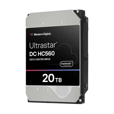 Жесткий диск HDD WD SAS Server 20Tb Ultrastar DC HC560 7200 12Gb/s 512MB 1 year warranty (WUH722020BL5204)