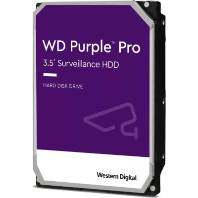 Жесткий диск HDD WD SATA3 8Tb Purple Pro 7200 rmp 256MB 1 year warranty WD8001PURP