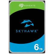 Жесткий диск HDD Seagate SATA3 6Tb SkyHawk 5400 256Mb 1 year warranty