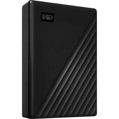Внешние HDD Portable HDD 4TB WD My Passport (Black), USB 3.2 Gen1, 107x75x19mm, 210g /12 мес./ WDBPKJ0040BBK-WESN