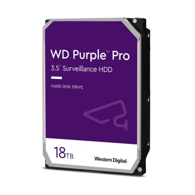 Жесткий диск HDD WD SATA3 18Tb Purple Pro 7200 512Mb 1 year warranty WD181PURP