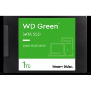 Твердотельный накопитель WD SSD Green, 1.0TB, 2.5" 7mm, SATA3, QLC, R/W 545/385MB/s, IOPs н.д./н.д., TBW н.д., DWPD н.д. (12 мес.) WDS100T3G0A