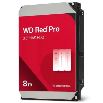 Жесткий диск HDD WD SATA3 8Tb Red Pro for NAS 7200 RPM 256Mb 1 year warranty WD8005FFBX