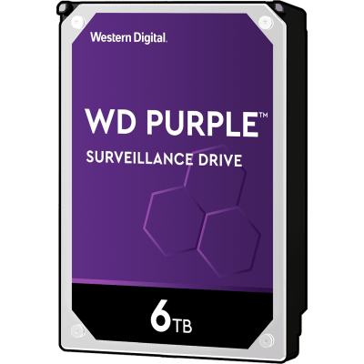 Жесткий диск HDD WD SATA3 8Tb Purple 5640 256Mb (replacement WD84PURZ) WD85PURZ
