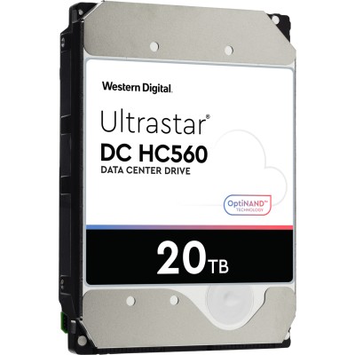 Жесткий диск HDD WD SATA 20Tb Ultrastar DC HC560 0F38785 7200 6Gb/s 512Mb 1 year warranty HC560