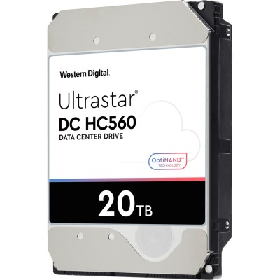 Жесткий диск HDD WD SATA 20Tb Ultrastar DC HC560 0F38785 7200 6Gb/s 512Mb 1 year warranty HC560