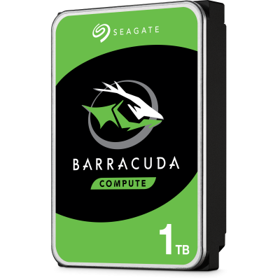 Жесткий диск HDD Seagate SATA3 1Tb Barracuda Guardian 7200 64Mb 1 year warranty