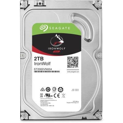 Жесткий диск HDD Seagate SATA3 2Tb Iron Wolf NAS 64Mb 1 year warranty