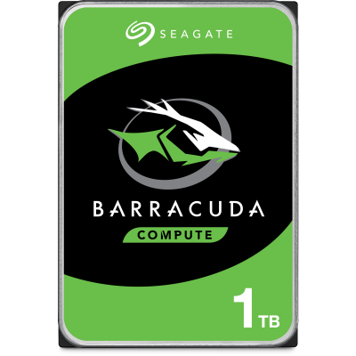 Жесткий диск HDD Seagate SATA3 1Tb Barracuda Guardian 7200 64Mb 1 year warranty