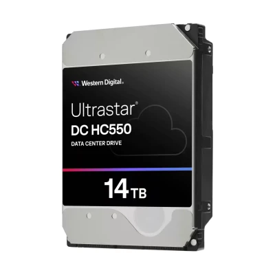 Жесткий диск HDD WD/HGST SATA Server 16Tb Ultrastar DC HC550 7200 6Gb/s 512MB 1 year warranty (WUH721816ALE6L4)