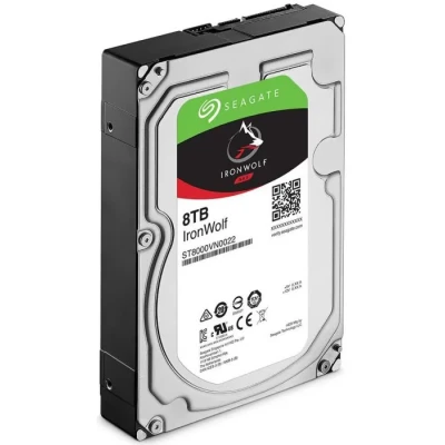 Жесткий диск HDD Seagate SATA3 8Tb IronWolf NAS 7200 256Mb (replacement ST8000VN004)