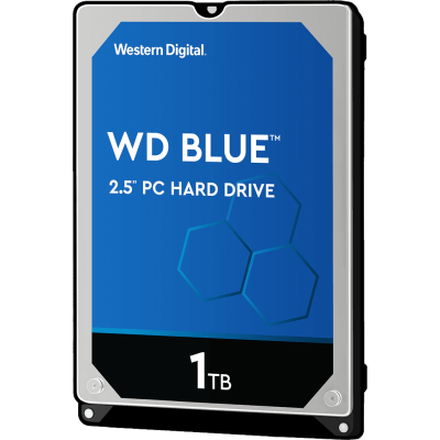 Жесткий диск HDD WD SATA3 1TB 2.5"" Blue 5400 RPM 128Mb (clean pulled) 1 year warranty WD10SPZX-08Z10T1
