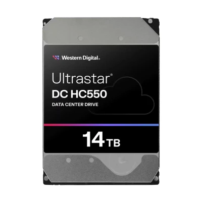 Жесткий диск HDD WD/HGST SATA Server 16Tb Ultrastar DC HC550 7200 6Gb/s 512MB 1 year warranty (WUH721816ALE6L4)