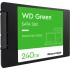 Твердотельные накопители WD SSD Green, 240GB, 2.5" 7mm, SATA3, 3D TLC, R/W 545/465MB/s, IOPs 37 000/68 000, TBW 80, DWPD 0.3 (12 мес.) (WDS240G3G0A)