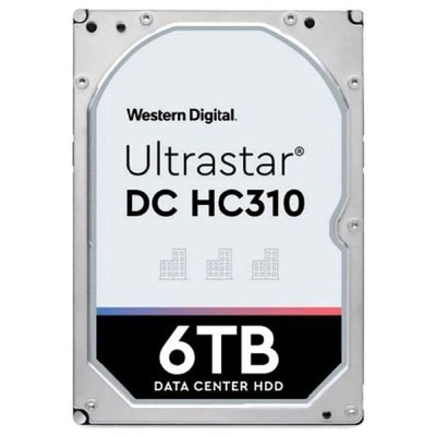 Жесткий диск HDD WD SAS Server 6Tb Ultrastar 7200 12Gb/s 256MB 1 year warranty HUS726T6TAL5204