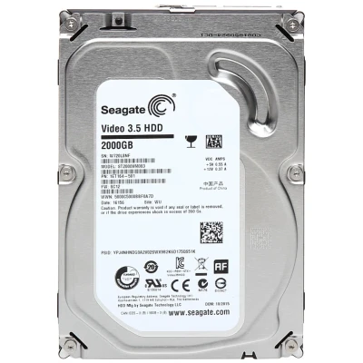 Жесткий диск HDD Seagate SATA3 2Tb Video 5900 RPM 64Mb 1 year warranty
