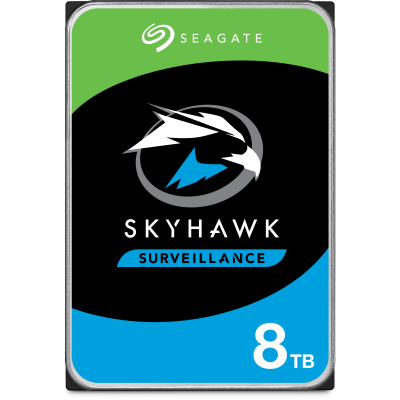 Жесткий диск HDD Seagate SATA3 8Tb SkyHawk 7200 256Mb (replacement ST8000VX010, ST8000VE001)