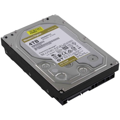 Жесткий диск HDD WD SATA3 4Tb Gold 7200 256mb 1 year warranty