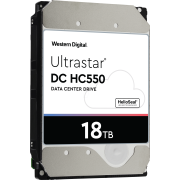 Жесткий диск HDD WD/HGST SATA Server 18Tb Ultrastar DC HC550 7200 6Gb/s 512MB (replacement WUH721818ALE6L4, MG09ACA18TE, ST18000NM000J) 1 year warranty