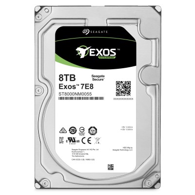 Жесткий диск HDD Seagate SATA 8Tb Enterprise Capacity 7200 6Gb/s 256Mb 1 year warranty