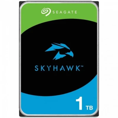 Жесткий диск HDD Seagate SATA 1TB Skyhawk 5400rpm 256Mb 1 year warranty