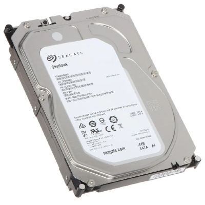 Жесткий диск HDD Seagate SATA3 4Tb 5900 Skyhawk Surveillance 256Mb (replacement WD40PURZ, ST4000VX013, ST4000VX016)