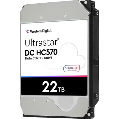 Жесткий диск HDD WD SAS Server 22Tb Ultrastar DC HC570 7200 12Gb/s 512MB 1 year warranty WUH722222AL5204