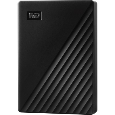 Внешние HDD Portable HDD 5TB WD My Passport (Black), USB 3.2 Gen1, 107x75x19mm, 210g /12 мес./ WDBPKJ0050BBK-WESN