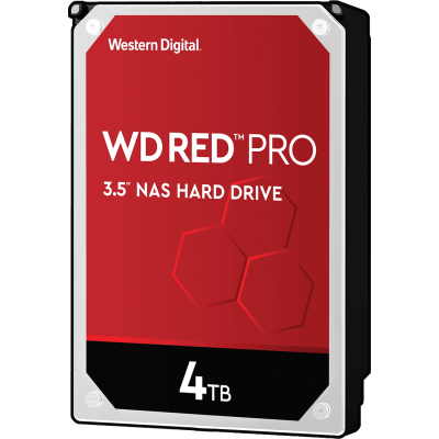 Жесткий диск HDD WD SATA3 4Tb Red Pro for NAS 7200 256mb 1 year warranty WD4003FFBX