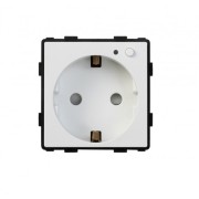 Умная розетка в рамку (белая) Powersocket-1PW(S)