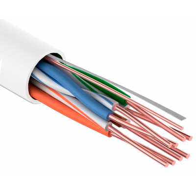 Кабель UTP 4PR 24AWG (Cu) CAT5E PVC серый 305м Tantos Tantos Витая пара