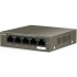 Tenda TEF1105P-4-38W 5-Port 10/100Mbps Desktop Switch with 4-Port PoE