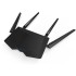 Tenda WiFi Router AC6 (WLAN 1.2Gbps, Dual-band 2.4GHz+5.1GHz, 802.11ac+3xLAN RG45 10/100+1xWAN GBL) 4x 5dBi ext Antenna