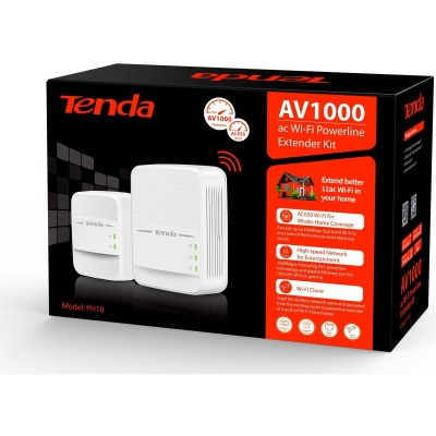 AV1000 комплект гигабитных Wi-Fi Powerline адаптеров AC стандарта