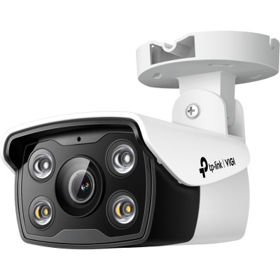 Уличная цилиндрическая камера 3 Мп с цветным ночным видением 3MP Outdoor Full-Color Bullet Network Camera 6mm